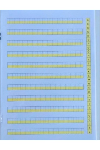 2024 Yeni Müfredat Klavuz Dik Çizgili Güzel Yazı Defteri 2 Adet Orta Boy 16,5x24 Cm 48 Sayfa