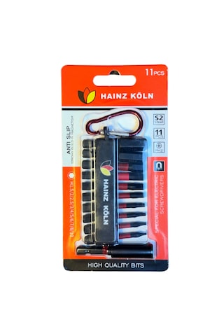 Hainz Köln Manyetik Bits Allen Uç Seti 11 Parça 50 Mm