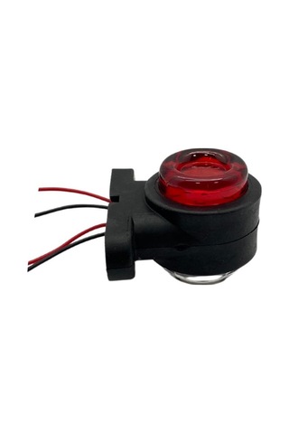 12v-24v Takoz Lambası Mini 12 Ledli Kırmızı-beyaz