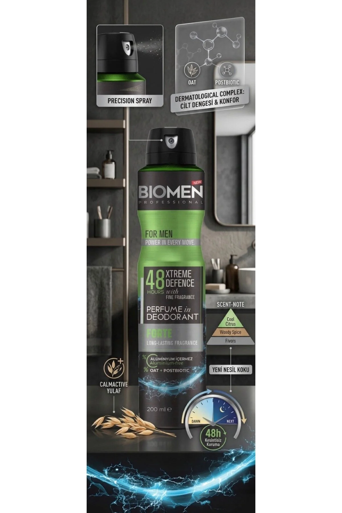 Perfume İn Deodorant For Men Forte 200 Ml