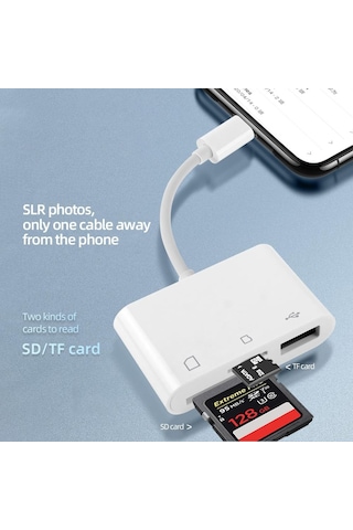 Jms 3 İn 1 Type C - Usb Kart Okuyucu