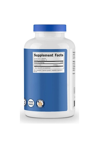 Nutricost Daa D-aspartic Acid Capsules 180 Capsules 3000mg...