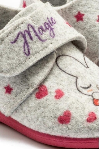 Twigy Rabbit Çocuk Yuva Patik Gri 24/30 CC0161D Çok Renkli