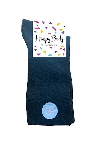 Happy Body(ART.13401-1) 3'lü Organik DiyabetErkek Dikişsiz Soft