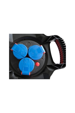 Brennenstuhl Rubber Gum Serisi Ip44 Lisanslı 10 Metre Uzatmaya Sahip H07rn-f 3g1.5 Makaralı Kablo