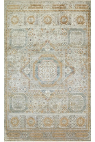 Eko Halı Mahal Mhl 10 Terra Salon Halısı Çok Renkli