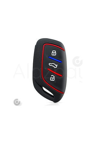 Mg Hs Zs Zx Gt Ev Mg5 Mg6 Roewe Rx3 Rx5 I5 Erx5 I5 I6 Silikon Desenli Anahtar Kılıfı Siyah
