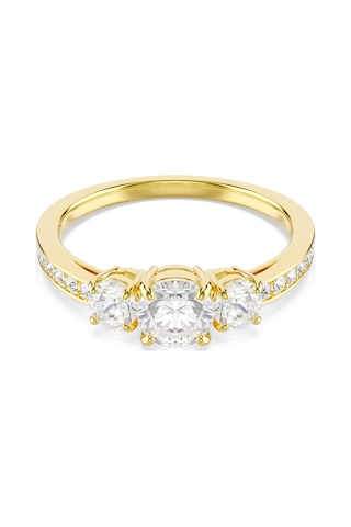 5723292 Swarovski Yüzük Stılla:rıng Whıte/gos 50 Metalik