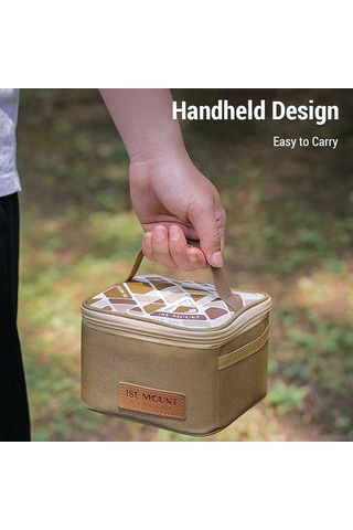 Novahub Yeşil Seyahat Baharat Seti: Çalkalayıcı Dispenseri, Kaplı Saklama Çantası Yeşil