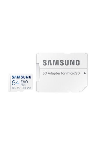 Samsung 64Gb Evo Plus Uhs-I Microsdxc Hafıza Kartı