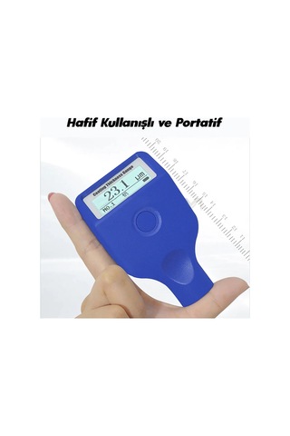 Dorf Oto Boya Ölçüm Cihazı Boya Kalınlık Ölçer Tr Dil Seçeneği
