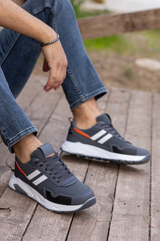 Gordon Günlük Ortopedik Erkek Sneaker Spor Ayakkabı Füme