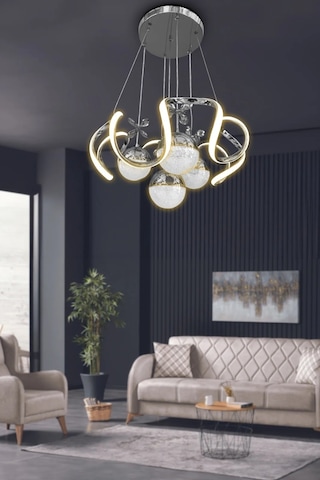 Arya Xl 4 Top Modern Salon - Oturma Odası Avizesi Renkli