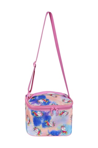Unicorn Desenli 3 Lü Ortopedik Kız Okul Çantası Seti Okul Çantası+beslenme Çantası+kalemlik Koyu Purple