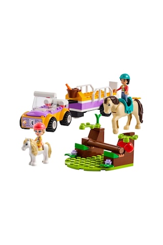 LEGO® Friends At ve Midilli Römorku 42634 4+ Yaratıcı Oyuncak Yapım Seti - 105 Parça
