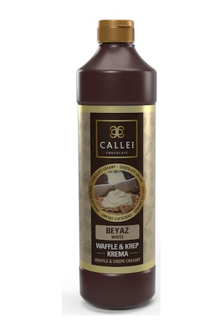 Callei Beyaz Waffle Çikolatası Şişe 1 KG Callei Beyaz Waffle Çikolatası Şişe 1 KG