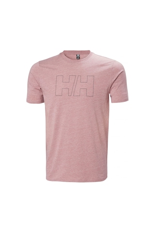 Helly Hansen Hh Tech Logo T-shırt Hha.63165-664 Pembe