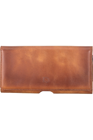 Arc Clıp Heritage Tan Leather Phone Case Taba