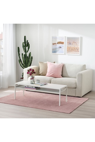 Ikea Knardrup El Dokuması Halı 133 X 195 Cm Pembe