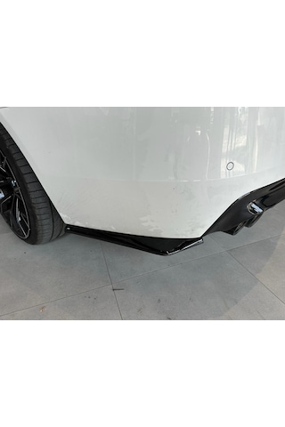 Bmw F10 Arka Tampon Köşe Flap Sağ Sol Parlak Siyah