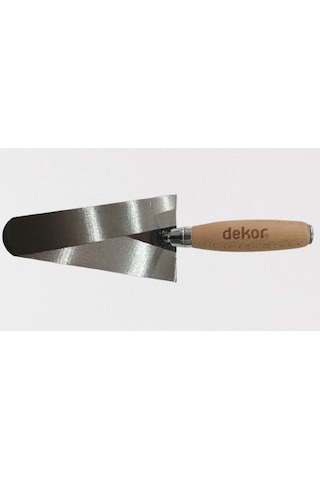 Dekor Ahşap Saplı Sıva Malası 22  CM