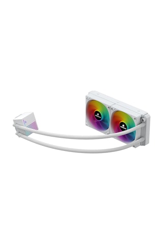 Gamebooster Prıme 240w Rgb 240mm Beyaz Islemci Sivi Sogutucu 240 MM