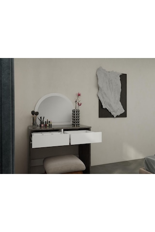 Huzur Makyaj Masası Hanoi-beyaz Beyaz