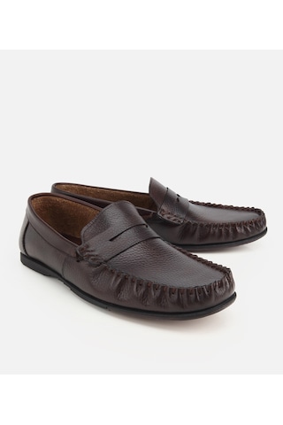 Hotiç Erkek Deri Kahverengi Yumuşak Dokulu Günlük Loafer 02ayh324980a480 02ayh324980a480