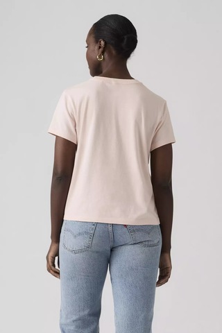 Levi's Kadın Bisiklet Yaka Pembe T-shirt - 005gv-0018 Pembe