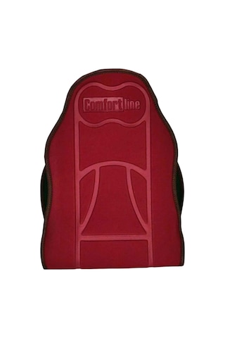 Oto Koltuk Minderi Comfortline Kırmızı 2 Li Set