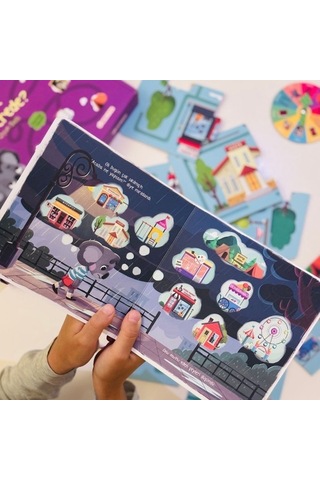 Bi Kutu Oyun Mutluluk Acaba Nerede Kitap Ve Oyun Seti Parmak Takipli