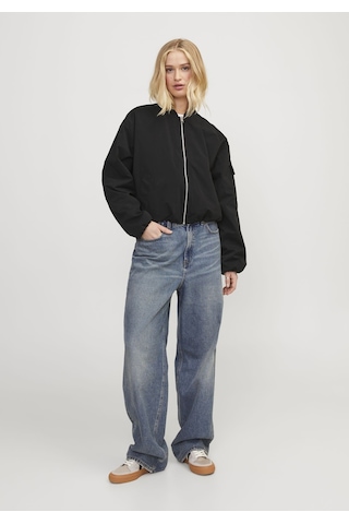 Jack & Jones Kadin Beyzbol Yakali Bomber Ceket - Leila 12253330 Black Siyah