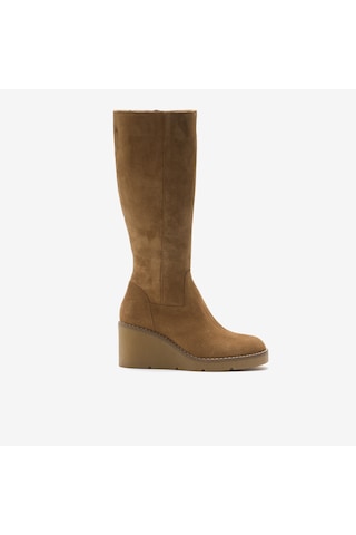 Sand Beige Çizme Kadın 26k12068xs Vergelio Suede Bej