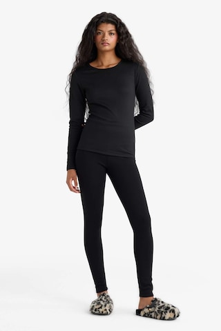 Defacto Basic Düz Uzun Kollu Üst-fall İn Love F2546ax25aubk81 Siyah-bk81