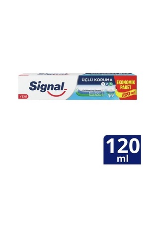 Üçlü Koruma Diş Macunu 120 Ml Nane Aromalı