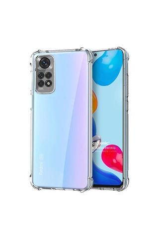 Xiaomi Redmi Note 11 İçin Kılıf Shock Absorbing Şeffaf Redmi Note 11 İle Uyumlu Kılıf - Şeffaf