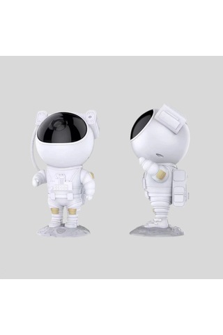 Astronot Galaksi Projeksiyon Lambası Bluetooth Müzik Ve Uzaktan Kumanda
