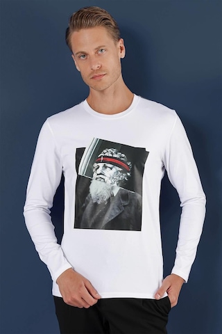 Efor Ts 863 Beyaz Spor T-shirt Beyaz