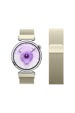 Huawei Watch Gt6 41mm Uyumlu Manyetik Milanese Loop Metal Kordon