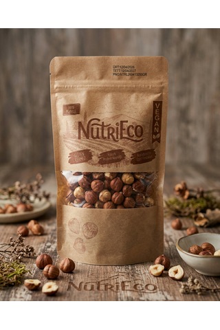 Nutrieco Çiğ İç Fındık 1. Sınıf Naturel 13-15 Mm İri Boy Yeni Hasat 1000gr 1 KG