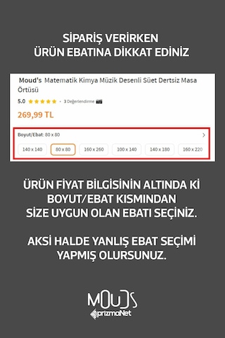 Alley Desenli Yuvarlak Süet Dertsiz Masa Örtüsü Mor