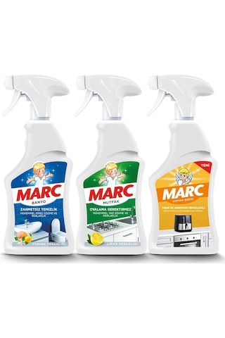 Marc Banyo + Mutfak + Airfryer Sprey 3x750 Ml