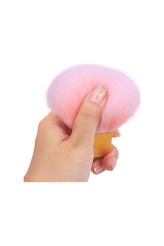Toz Fırçası Pembe Yumuşak Lüks Seri