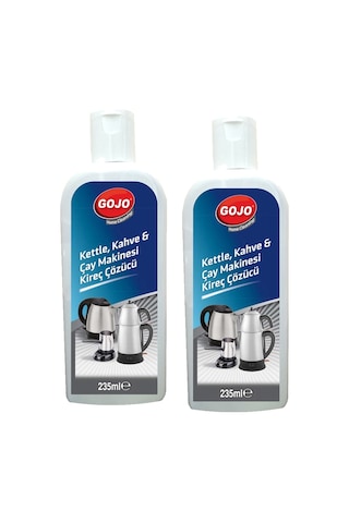 Gojo Kettle Kahve & Çay Makinesi Kireç Çözücü 2 x 235 ML