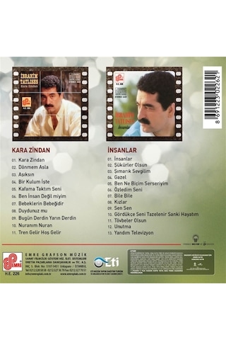 İbrahim Tatlıses - Kara Zindan / İnsanlar (Cd)