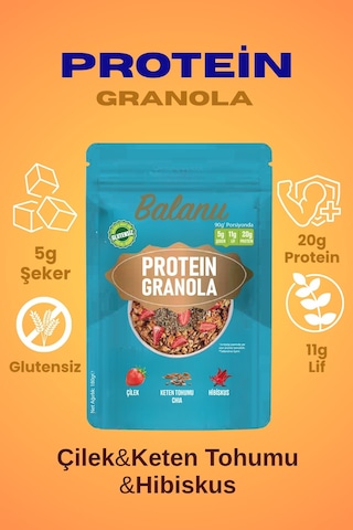 Protein Granola 180gr X3 Adet