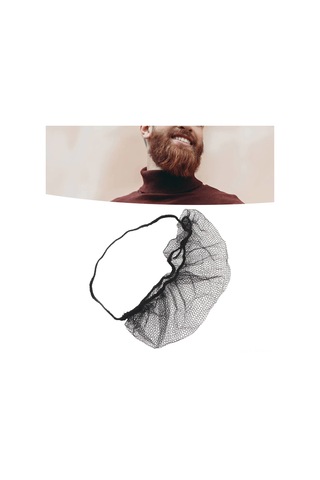 Maiyame 100 Adet Tek Kullandım Saçak Koruması - Nilon Halka Desenli Tüy Kapağı - Restoran Ve Sağlık Kurumları İçin Hijyenik Saçak罩