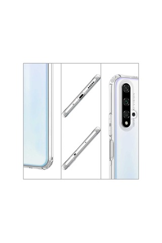 Huawei Nova 5T Kilif Seffaf Nitro Anti Shock Kapak 389752331