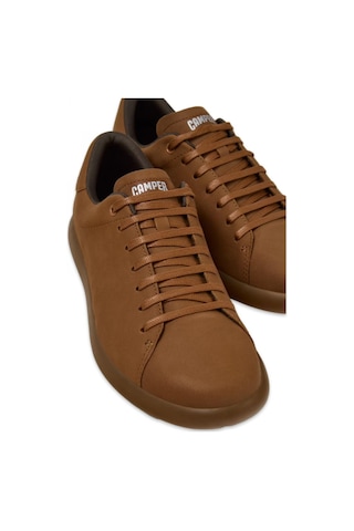 Camper K101003 Pelotas Soller Deri Sneakers Kahverengi Erkek Spor Ayakkabı Kahverengi