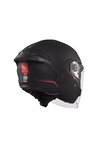 Mt Helmets Cosmo Sv Of515sv Solid A1 Mat Siyah Yazlık Motosiklet Kaskı Renkli